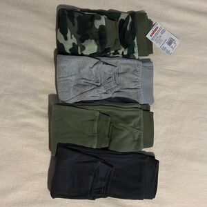 Baby sweat pants set of four size 6-9 months